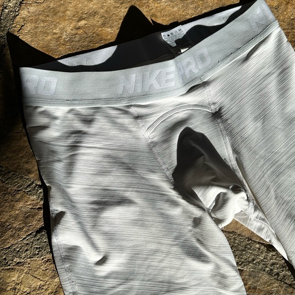 Nike Pro Compression Pants WhiteMens Size XL - Picture 7 of 7